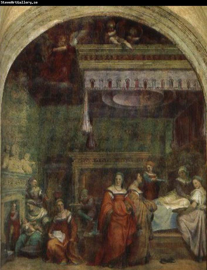 Andrea del Sarto Virgin birth